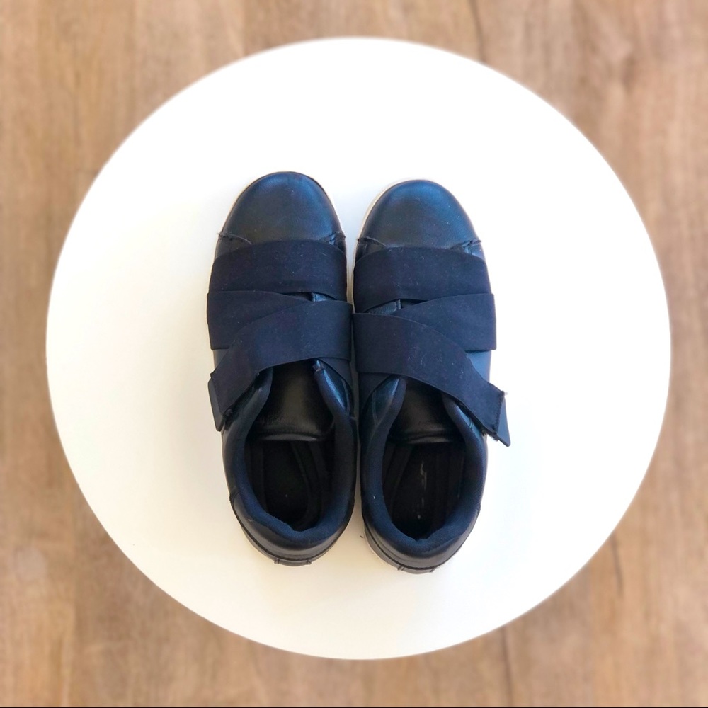 Ballet Inspired Black Sneakers